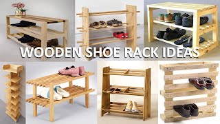 100 Wooden shoe rack ideas  Shoe Organizer Ideas [upl. by Nelli507]