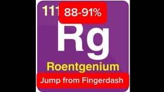 Element 111 Rg 8891 Jump from Fingerdash [upl. by Ireland5]