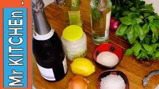 HOW TO MAKE CHAMPAGNE VINAIGRETTE [upl. by Derinna]