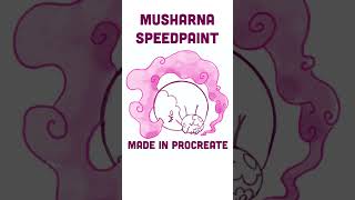 Musharna Speedpaint speedpaint pokemon [upl. by Camm]