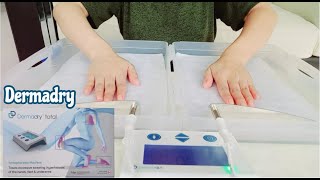 How to Treat Sweaty Hands Hyperhidrosis at Home  Dermadry Iontophoresis Machine  Dermadry [upl. by Tippets]