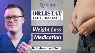 ORLISTAT Alli  Xenical  Weight Loss Pills  Dose Side Effects amp More [upl. by Nyrmak]