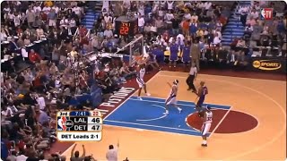 Just a Routine Chauncey Billups Dunk 2004 Finals [upl. by Kenrick]