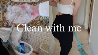 CLEAN WITH MEСLEANING ROUTINE СLEANING MOTIVATION 2024🫧🧺🧽 [upl. by Haleelahk503]