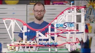 LEGO Roller Coaster Designer Video  LEGO Creator Expert  10261 [upl. by Buine]