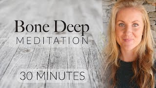 30 Minute Bone Deep Breathing Meditation and Fullbody Relaxation [upl. by Erialc]