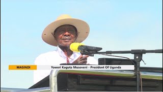 President Museveni rallies Bunyoro youth to embrace farming services and technology [upl. by Rudelson]