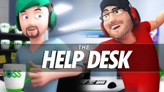 Will Markiplier Break It  Markiplier amp Jacksepticeye Animated in THE HELP DESK [upl. by Mall138]