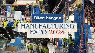 Manufacturing Expo 2024 Bitec bangna  Natthakit and design [upl. by Greenwell]