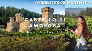 Napa Valley Castello di Amorosa Wine Tasting Tour and Review  Day Trip from San Francisco [upl. by Charleen]