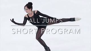 Russian test skates Elizaveta Tuktamysheva 2022  all jumps sp [upl. by Htilil]