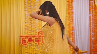 Haldi Dance Performance by Brides Team  Radha  Deewangi  Tumse Milke Dil Ka  Lucknow  2022 [upl. by Donough943]