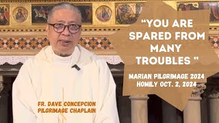 YOU ARE SPARED FROM MANY TROUBLES  Homily by Fr Dave Concepcion [upl. by Hephzibah]