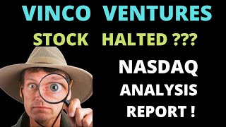 Vinco Ventures Stock News  BBIG Stock HALTED By NASDAQ amp Analysis Review On Whats Happening [upl. by Eizzil]