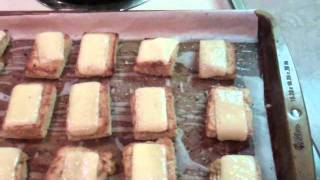 How to Make Asiago Toasted Cheese Bites Recipe [upl. by Faux]