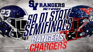 2023 UIL 5A DI STATE SEMIFINALS  Smithson Valley Rangers vs Brownsville Vets Memorial Chargers [upl. by Lein]