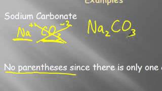 Writing the formula for a ternary ionic compound [upl. by Zsuedat127]