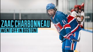 Zaac Charbonneau WENT OFF this weekend at the Eastern Exposure Cup in Boston 16 points in 6 Games [upl. by Nois]