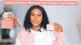 Medicube Triple Collagen Cream Review medicubeglobalofficial yesstyle yesstylereview medicube [upl. by Pahl36]