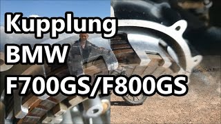 Kupplungslamellen tauschen BMW F700GSF800GSF650GS aus der Serie quotSchrauben mit Rolfquot [upl. by Carolann]