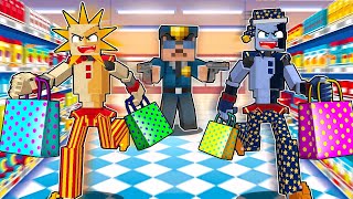 Minecraft ILLEGAL Shopping Spree with MOON and SUN [upl. by Wira]