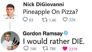 GORDON RAMSAY FUNNIEST TWEETS [upl. by Doak]