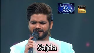 Salman Ali Sajda Song On Indian Idol 14 Latest Performance salmanali indianidolseason14 viral [upl. by Nerrual]