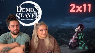 WERE ALWAYS GOING TO BE TOGETHER  Demon Slayer 2x11 Reaction  Deniz amp Masha SUB [upl. by Treblig]