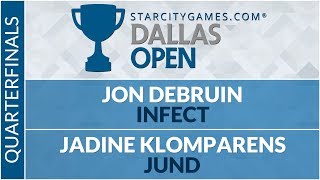 SCGDFW  Quarterfinals  Jon DeBruin vs Jadine Klomparens Modern [upl. by Chao863]