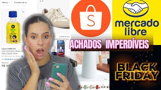 Achados pré Black friday 2024  Mercado livre e Shopee [upl. by Salisbury]