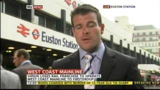 Virgin Trains lose West Coast Mainline franchise [upl. by Cralg]