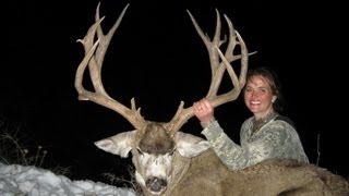 230quot Giant Mule Deer Hunt in Utah  Stephanie Durfee  MossBack [upl. by Nerok]