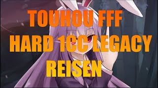 Touhou Frantically Forbidden Fruit Reisen Hard 1CC Legacy [upl. by Breban]