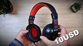 EL MEJOR auricular GAMER BARATO ▶ Redragon Ares H120 🤔 ¿Valen la pena [upl. by Eiramac]