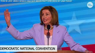 Nancy Pelosi DNC full speech Between Kamala Harris and Donald Trump choice couldnt be clearer [upl. by Stroud]