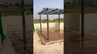 Gazebo ideas  Terrace Ambiance  Aujla Contractors [upl. by Ellecrag107]