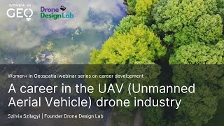 Career in the UAV Unmanned Aerial Vehicle Drone Industry [upl. by Lateehs696]