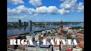 Ryga  Łotwa  Riga  Latvia  Rīga  Latvija Рига  Латвия  Zwiedzanie Rygi  Wycieczka do Rygi [upl. by Millicent]