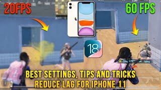 I Boosted My PUBG MOBILE Performance by 30 with iOS 18 on iPhone 11 [upl. by Hammerskjold999]