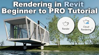 Rendering in Revit Beginner to PRO Revit Tutorial [upl. by Lyontine347]