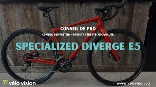 Conseil de Pro  Specialized Diverge E5 [upl. by Drud]