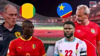 Elim CAN 2025 Guinée vs RdcJour J Analyse davant match [upl. by Ecniuq]