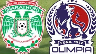 MARATHON VS OLIMPIA FINAL VUELTA LIGA HONDURAS 2024 [upl. by Pantheas]