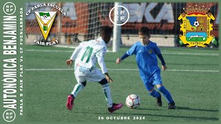 Fuenlabrada FC Vs Parla Fair play B  Benj Autonómica 202425 Aarón Ruiz Hernández [upl. by Particia]