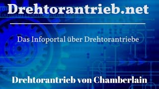 Drehtorantriebe von Chamberlain  Infos Tipps und Kaufempfehlungen [upl. by Nurav546]