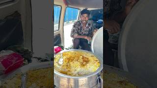 Tasty VAN biriyani near kumari aunty stall  hyderabad chickenbiryani food kumariauntyfood [upl. by Kaczer]