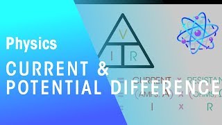 Current amp Potential Difference  Electricity  Physics  FuseSchool [upl. by Ariet]