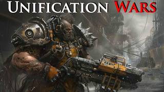 Unification Wars The Emperors Conquest of Terra l Warhammer 40k Lore [upl. by Aihsa]