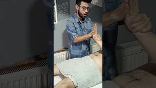 CHESTABDOMINAL AND ARM VERY RELAXING MASSAGE THERAPY massage asmr shorts relaxing [upl. by Jaymie]