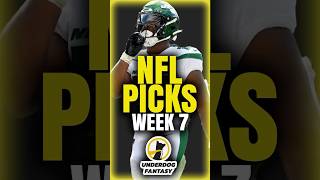 Underdog NFL Picks for Sunday Week 7 2024  Underdog Fantasy Promo Code [upl. by Enilrac]